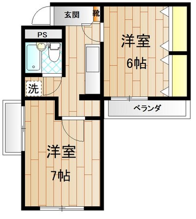 ウィンベルデュエット北坂戸第３の物件間取画像